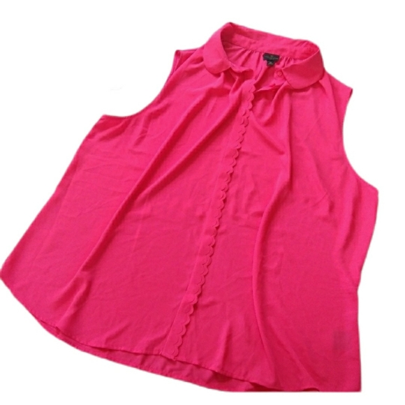 Worthington Tops - Worthington Woman Ruffled Sleeveless Top Size 3X